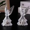 1PC Bedside Lamp Colorful  Wings Decoration Angel Style Desktop Night Lamp