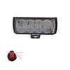 Motorcycle LED Spotlight Hi/Low Beam Work Fog Lamps for Off-Road Car Trucks SUV ATV 4X4 12V 24V Lens Headlight Driving Lights