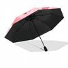 1 pièce Porcelets Tirelire Parapluie Pliant Automatique - Design Compact à 8 baleines, Plastique et Fer Durables, Léger pour une Utilisation Quotidienne en Extérieur125