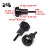For YAMAHA YZF - R1 / R6 Hand Grip Handle Bar End Cap Slider Cover Handlebar Weight of Iron Products 207g