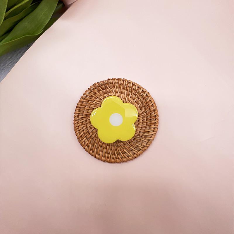 Grip pliabil pentru telefon Tok Flower Suport suport pentru telefon mobil Griptoks mobil Mini inel replicat pentru deget pentru fete femei Kickstand