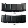 Front Bumper Towing Eye Cover for 2020 Land Rover Discovery 5 Anniversary Edition LR082830 - Black/Silver