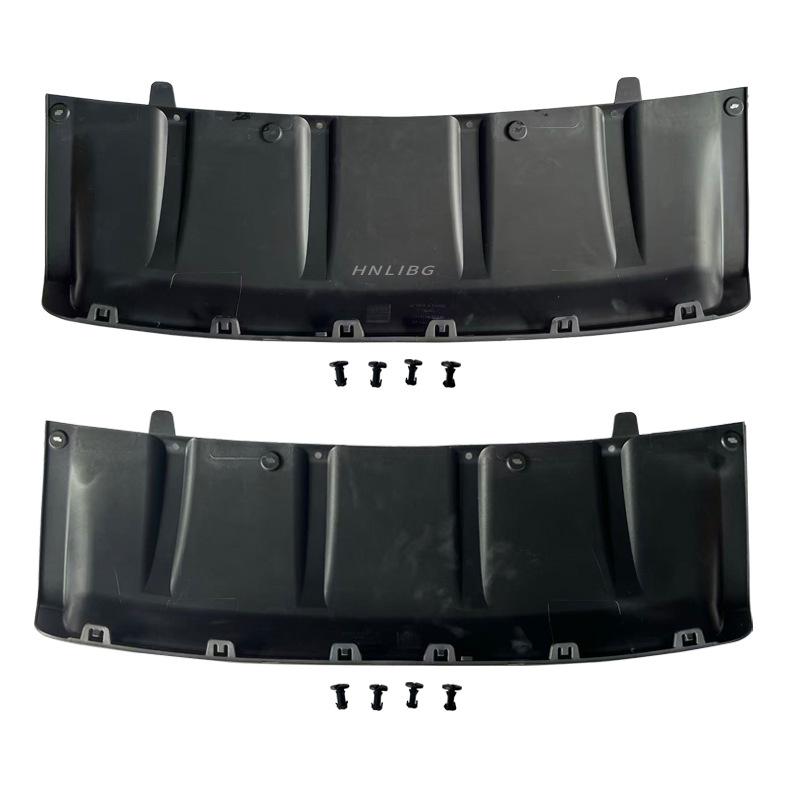 Front Bumper Towing Eye Cover for 2020 Land Rover Discovery 5 Anniversary Edition LR082830 - Black/Silver