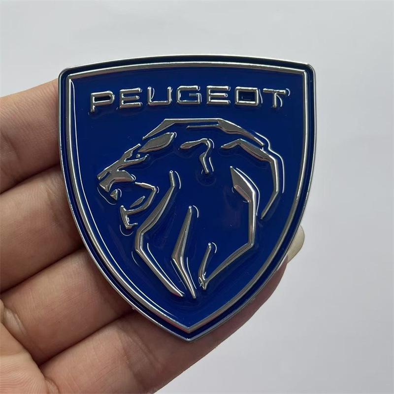 Наклейка з логотипом автомобіля Peugeot: Модифікація персоналізації для щитка, багажника та боковин