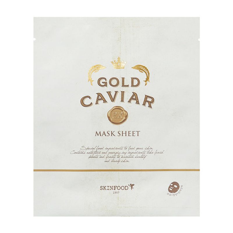 

[High-Nutrient Pack] Gold Caviar EX Mask (5 Sheets)