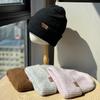 Autumn and Winter Korean Style Knitted Woolen Hat for Women Warm and Cold Proof Fashionable and Simple Cold Hat