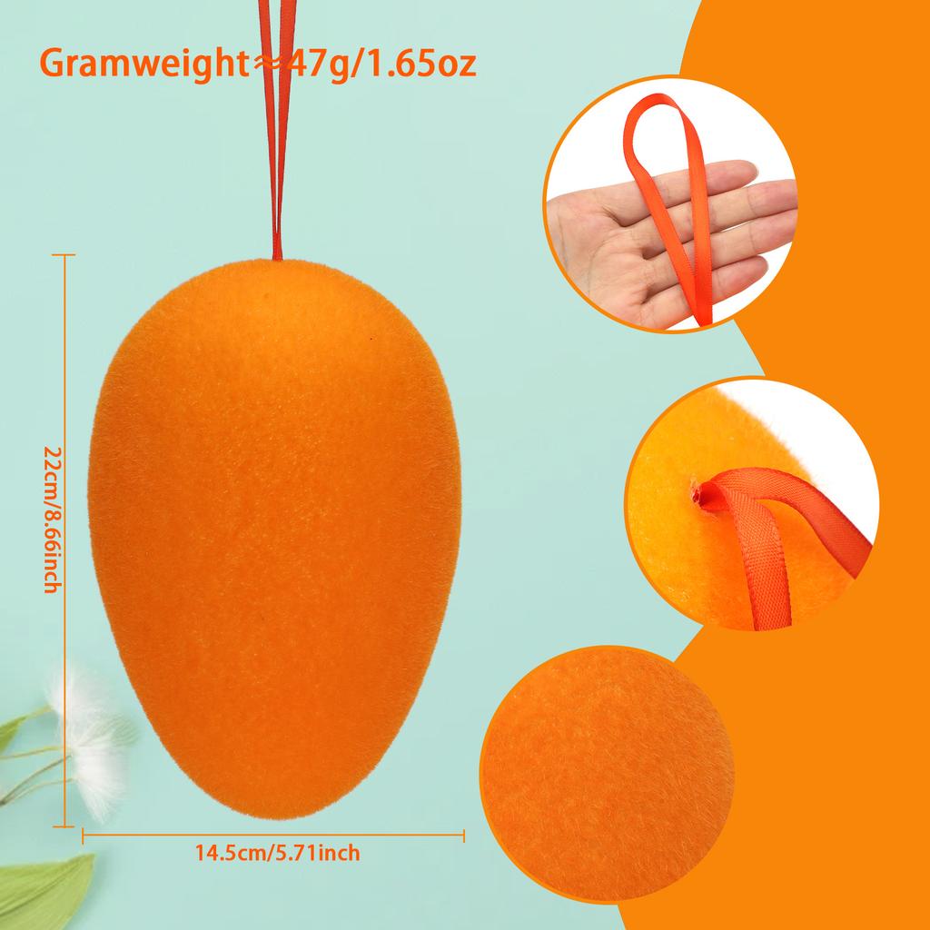 Flocking Easter Ornament - Toys And Festive Decor, Ideal As Children's Gift Or Home Decoration To Create Holiday