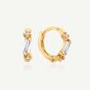 14k Luminous One-Touch Earrings
