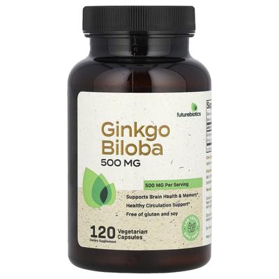 Ginkgo, Veggie Capsules 120 Tablets (250Mg Per Capsule)