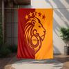 Galatasaray Flannel Blanket Soft Warm All-Season Throw, Design for Camping, Car Travel, Hiking Sofa, Bed, Office Perfect Gift for Parties