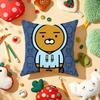 Cushion Cover Plush Fabric Soft Double-Sided Printed Sofa Warm Winter Home Gift Pillow Cover C-Choonsik Kakao Kakaotalk