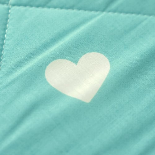Nishikawa Nap Futon Sleeping Nap Mat 70 X 120 Cm Sp3257ma Heart 7838 Green 500