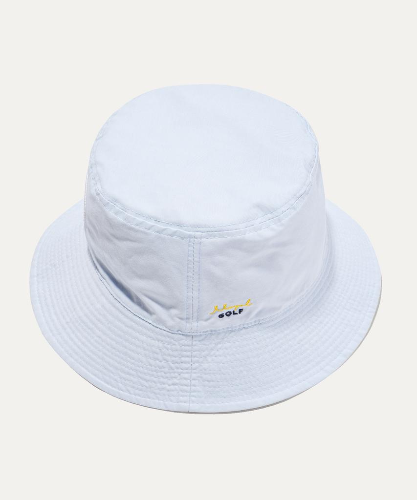 MAYOL Embroidered Reversible Bucket Hat_Pink (Sky Blue)