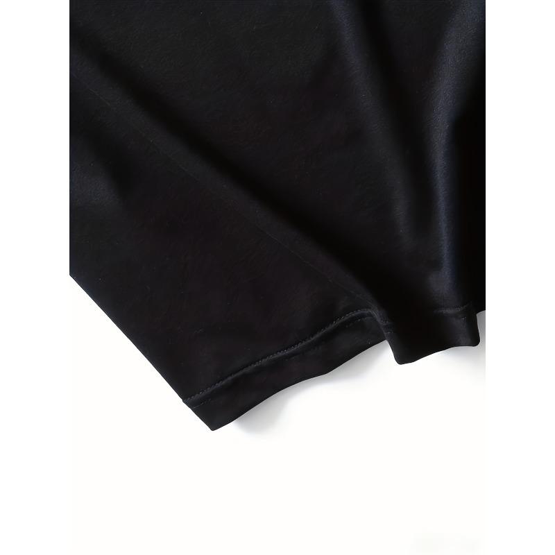 European size Atomic Nucleus, Stay PositiveGraphic Print Tshirt, Short Sleeve Crew Neck Casual Top for Summer Spring, Women's Clothing