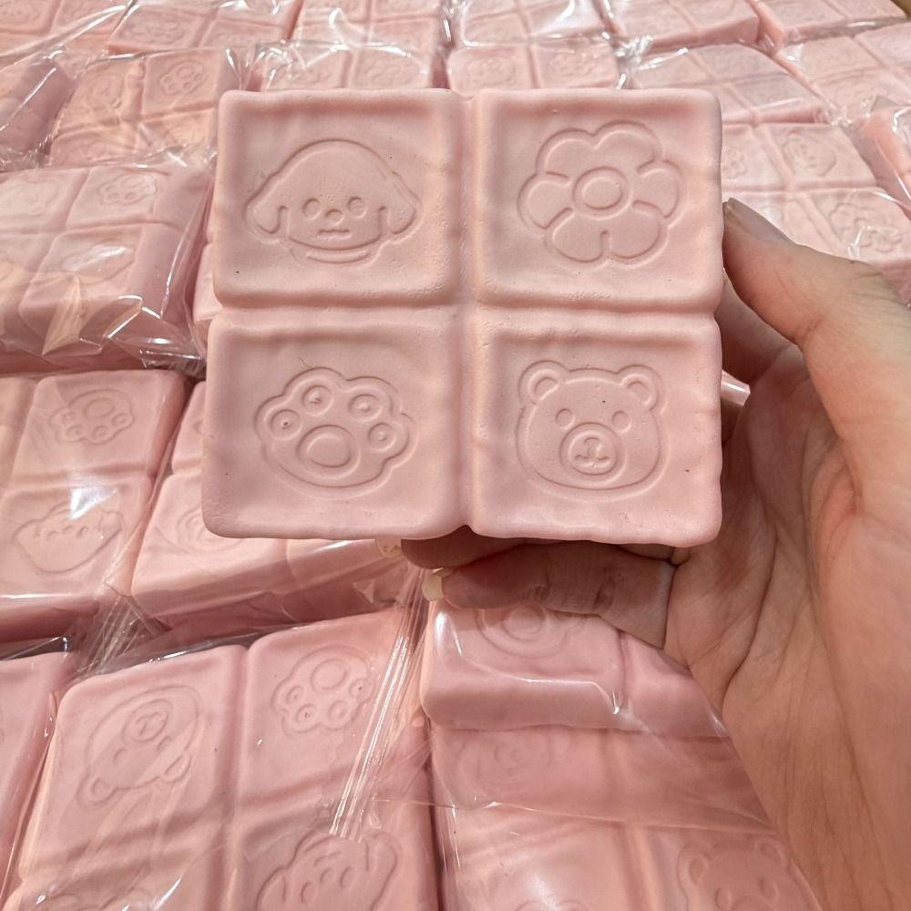 Relax Gift Cube Cake Bread Squeeze Toy Sensory Slow Rebound Squeeze Toy Kids Toy