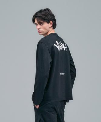 Beulleminkeubeldeu Vlmd Ink Spray Long Sleeve_Black, White