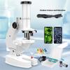2235 Children Microscope 1200X Magnifying Phone Observation STEM Students Science Experiment Toy