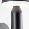 Außenwandleuchte – BRILLIANT – MAGUA – LED und Solar – Metall und Kunststoff – 3,7 W – Schwarz