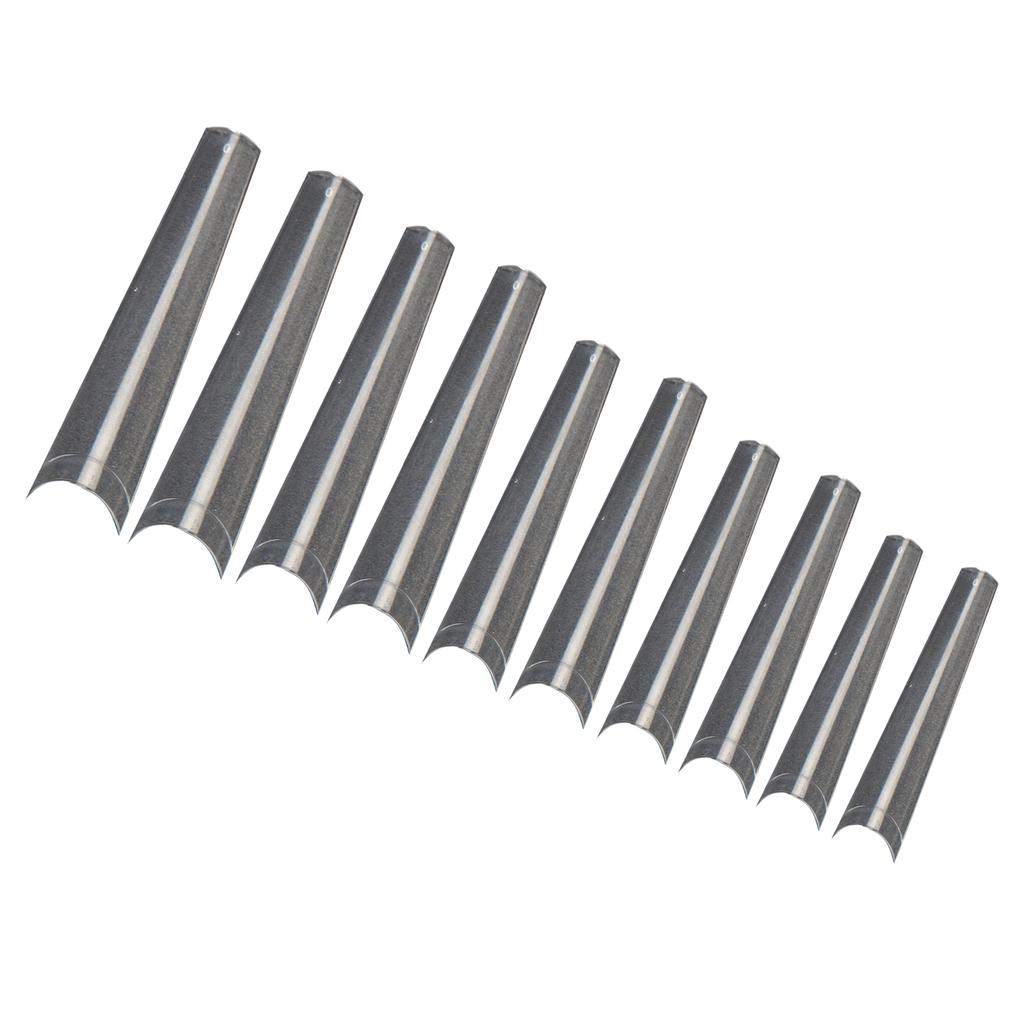240pcs Long Fake Nail Professional Home Salon DIY Transparent Full Cover Nail Tip for Nail Artist Novice