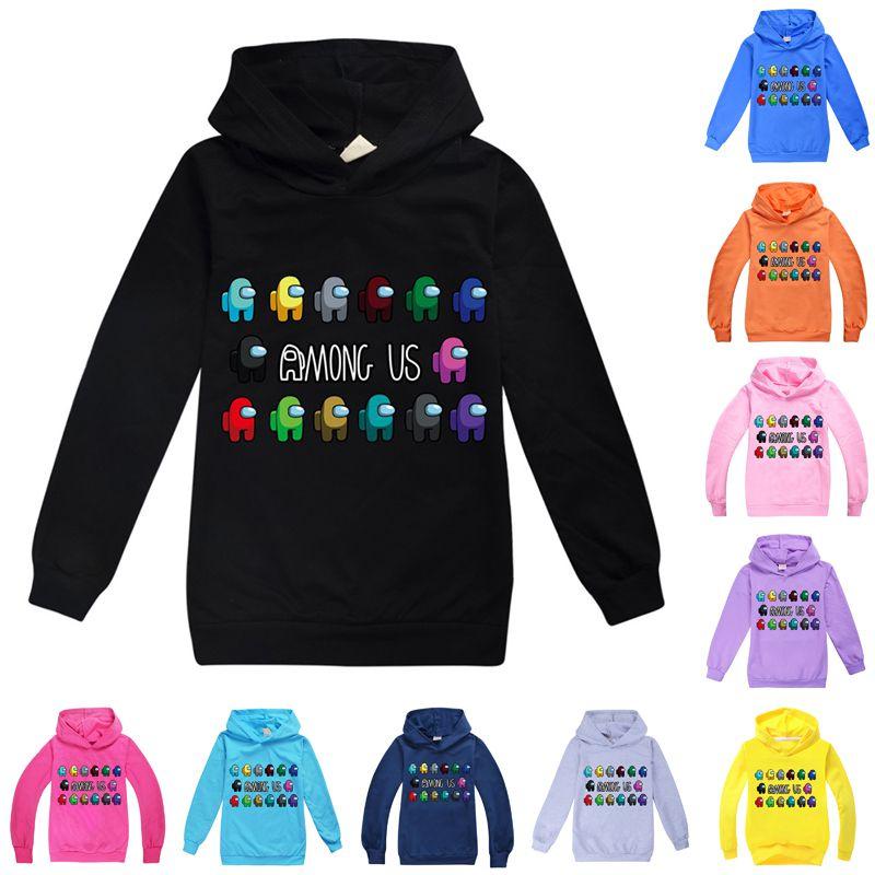 Girls Boys Kids Hoodies Game Pattern Hoody Coat Tops Age 314yrs