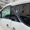 For Toyota Alphard Vellfire 30 Series 2016- ABS Carbon Car Exterior Accessories B C Pillar Trim Rear Window Quarter Cover