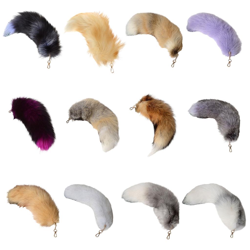 Stylish Tail Keychain Bag Charm Fashionable and Portable Key Pendant for Women and Girls