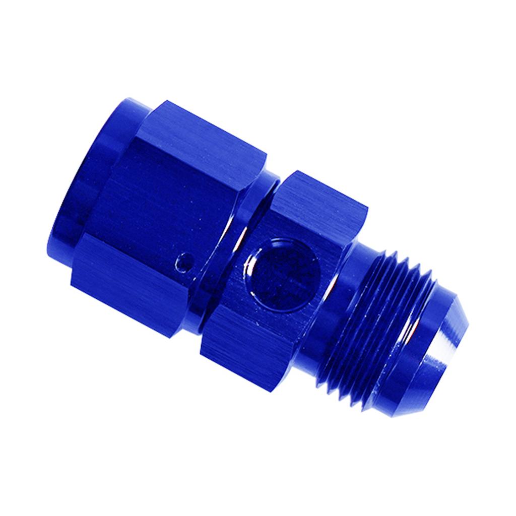 AN4 AN6 AN8 AN10 AN12-1/8NPT AN Swivel Joint Connection Aluminum Alloy Used for Oil-Gauge Sensor Side Port Adapter