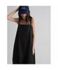 Cotton Long Dress Black