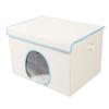 Pet House for Cats Small Dogs PP Insulated Foldable Pet Cave Hidway Cat Shelter for Home Outdoor