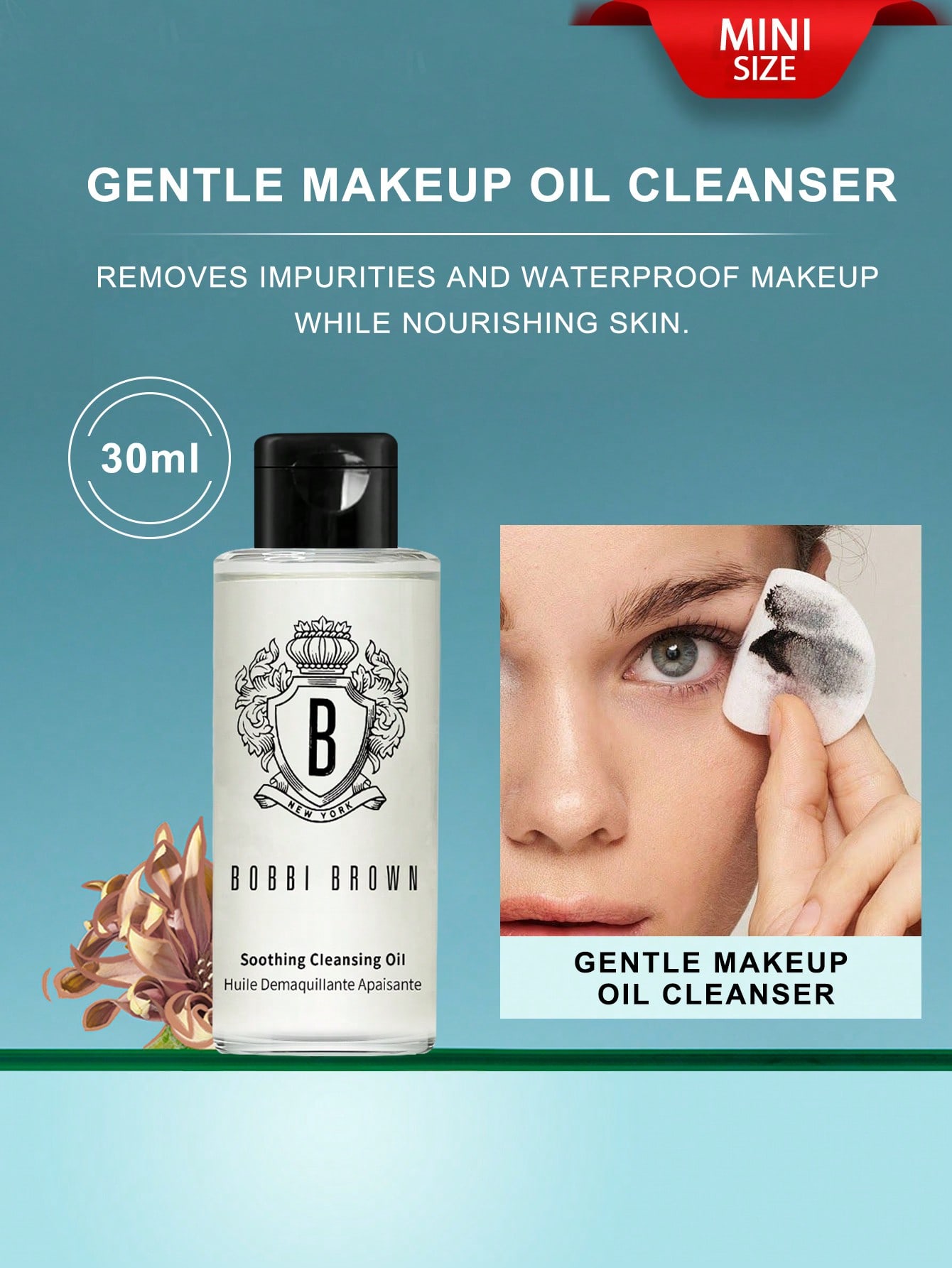 

Bobbi Brown Успокаивающее очищающее масло (30 мл/6,7 жидких унций/200 мл) Несколько размеров 30ml