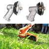 28mm Tube Lawn Mower Working Head Single/Double Instal Hole 9 Teeth Lawn Mower Parts Assembly Accessories Trimmer Gearhead