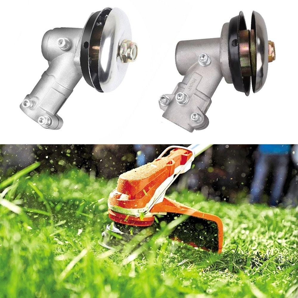 28mm Tube Lawn Mower Working Head Single/Double Instal Hole 9 Teeth Lawn Mower Parts Assembly Accessories Trimmer Gearhead