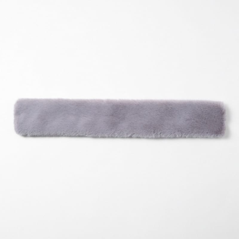 LALA Magnetic Fur Scarf - Grey