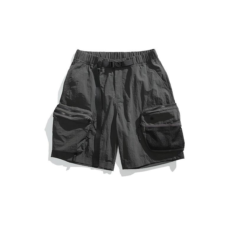JIAOXIU Men's Workwear Multi-Pocket Casual Shorts