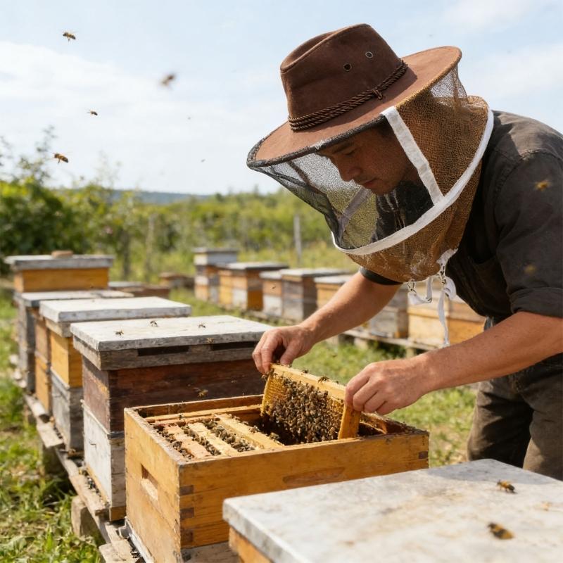 High Quality Beekeeper Hat Offering Superior Ventilation And Firm Hold For Extended Wear Outdoors
