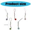Cute Crystal Clovers Charm Phone Chain Elegant Crystal Four Leaf Clovers Phone Strap Accessory Versatile Phone Lanyard