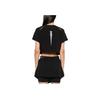 Y-3 Women's Logo Print Crew Neck Short Sleeve T-Shirt Black IR7096