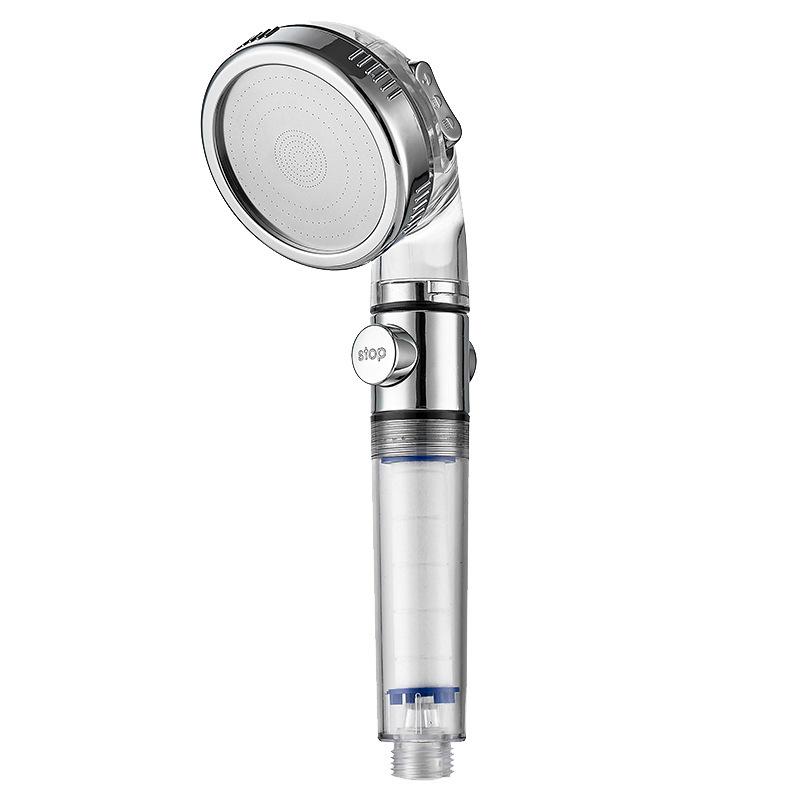 Hongdec Bathroom Accessories High Pressure Shower Filter Head Handheld Rain Showerhead Water Save Modern Design Chrome Shower