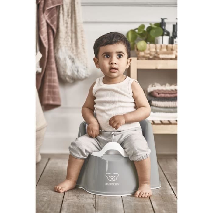 BABYBJÖRN Pot Fauteuil, Gris/Blanc