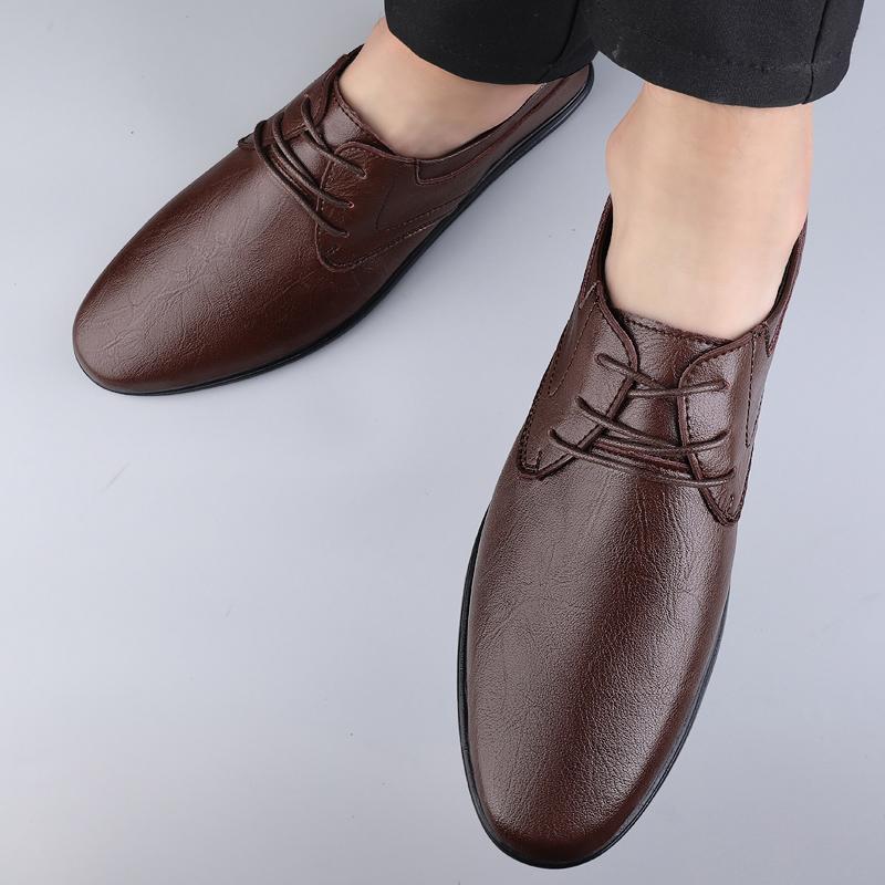 Туфли из натуральной кожи для мужчин — фото 3