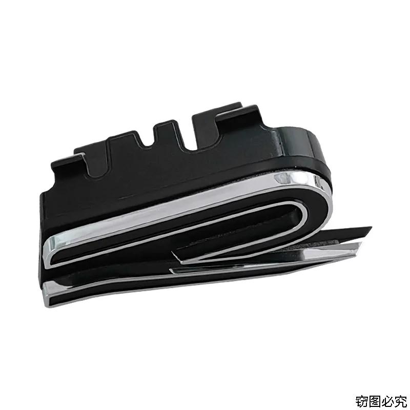 3D ABS Auto Frontgrill Emblem Abzeichen für Volkswagen RLine BNR6 Golf 5 6 7 8 GTI Touareg Passat Polo Jetta Tiguan Käfer Zubehör black