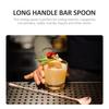 Bar Spoon Long Handle Stainless Steel Drink Mixing Scoop Coffee Stirrer Kitchen Cocktail Tool Household Hotel Dessert