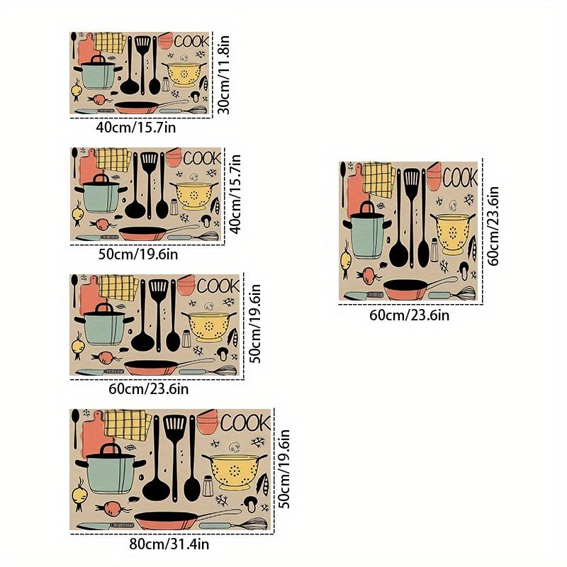 1Pcs Rubber Drying Mat With Coffee Tableware For Coffee Shop Restaurant Kitchen Carpet Tableware Durable Diatom Mud Table Mat Pet Mat Coffeeware