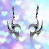Gothic Style Unique Stainless Steel Flower Earrings For Women Fall