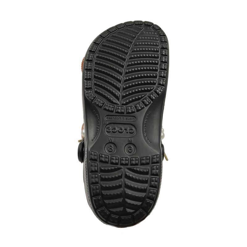 Crocs Baya EVA Traveller Plus Trendy Versatile Hole Shoes Women's Black