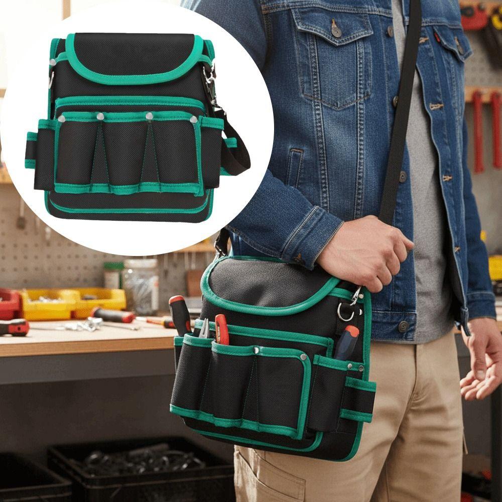 High Quality Tool Bag Thickening Tool Organizer Screwdriver Belt Waist Pouch  Electrician
