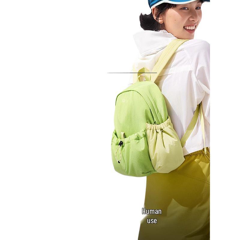 Women's Lightweight Waterproof Backpack: Travel, Sports, Mountaineering, Foldable Schoolbag - Taro Ash Pink