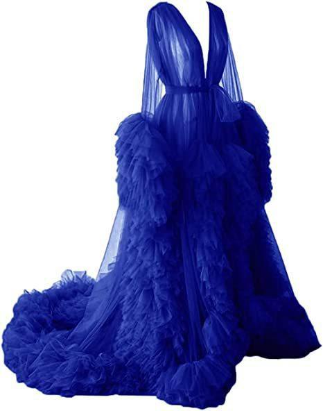 Vestido de noite decote em V malha fina vestido de maternidade saia longa roupa para foto em estúdio roupão matinal sexy mulher