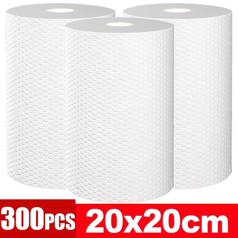 Non-Woven Disposable Cleaning Cloths Rags For Household Kitchen Dishwashing Scouring Pads Dishcloths Wipes Towels Cleaning Tools