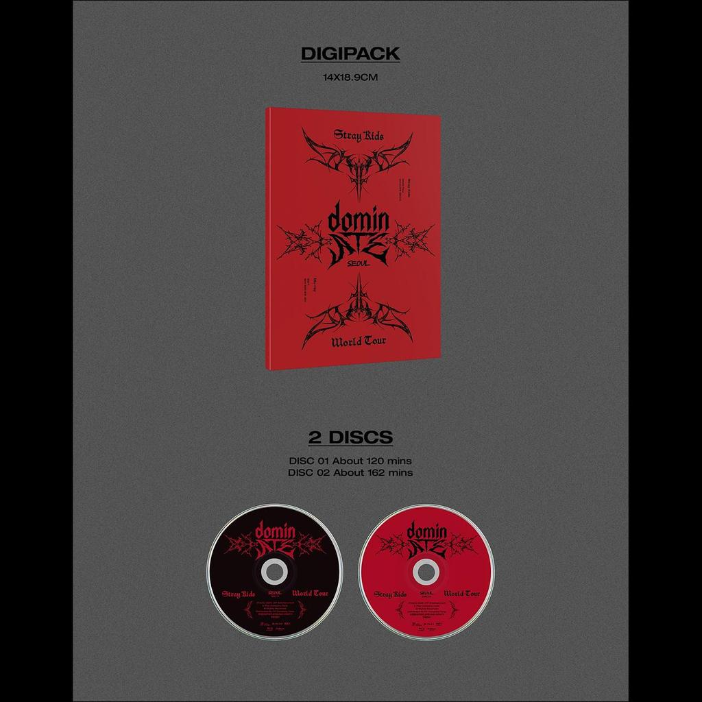 [Pre-order] Stray Kids World Tour [dominATE SEOUL] Blu-ray + Free Gift